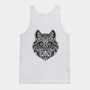 Wolf Mandala Tank Top